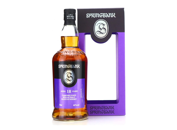 佛山Springbank云顶18年威士忌回收云顶威士忌洋酒700ml