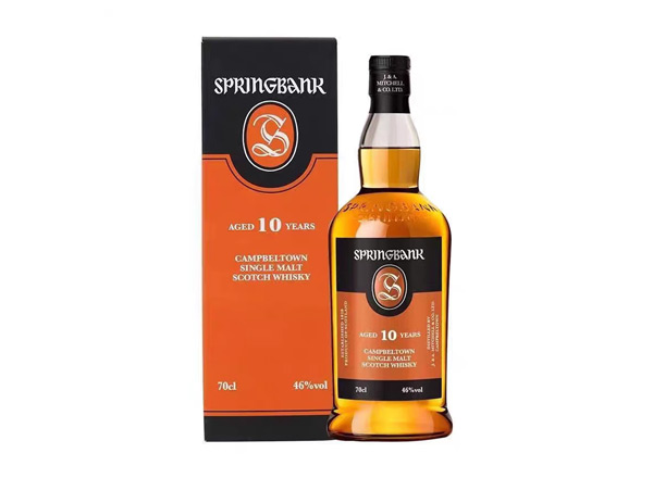 佛山收购云顶10年威士忌SpringBank云顶10年700ml回收洋酒行货