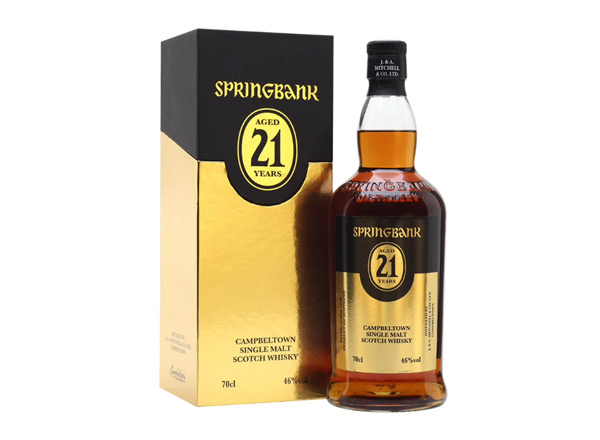 佛山SpringBank云顶21年威士忌回收苏格兰单一麦芽威士忌700ml进口洋酒收购