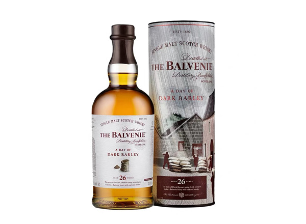 佛山苏格兰百富26年回收百富威士忌故事系列The Balvenie Aged 26 Years A Day of Dark Barley Single洋酒