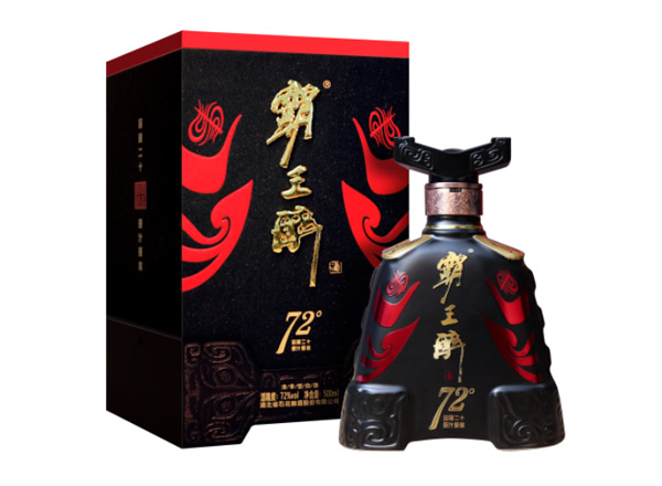 佛山回收石花霸王醉酒72° 白酒礼盒