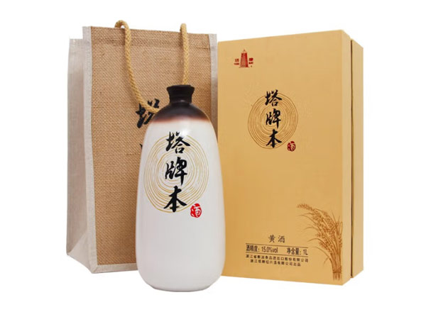 佛山塔牌黄酒回收塔牌本酒500ml/1000ml绍兴黄酒花雕酒礼盒