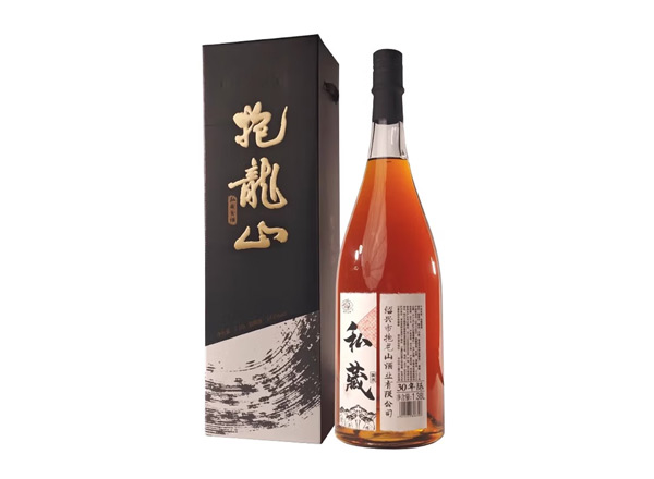 佛山抱龙山黄酒回收抱龙山私藏30年陈酿1.38L礼盒装绍兴花雕酒