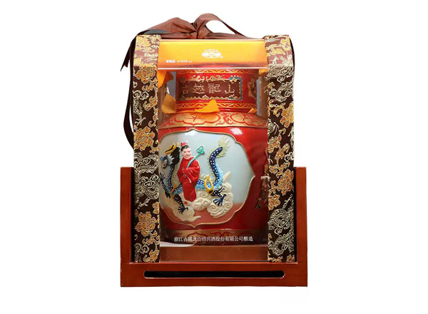 佛山古越龙山黄酒回收古越龙山状元及第二十年陈酿2.5L工艺浮雕黄酒