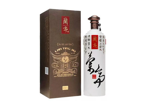 佛山会稽山兰亭黄酒大师兰亭1L装老款礼盒