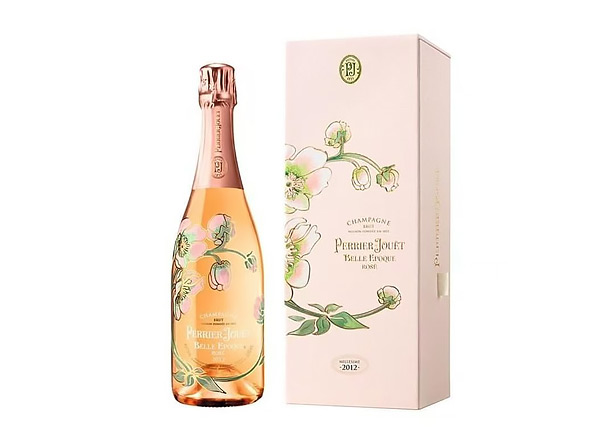 佛山回收巴黎之花美丽时光桃红年份香槟礼盒装Perrier-Jouët Belle Epoque Rosé