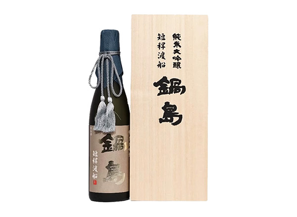 佛山锅岛清酒回收锅岛短杆渡船纯米大吟酿40%精米步合日本清酒