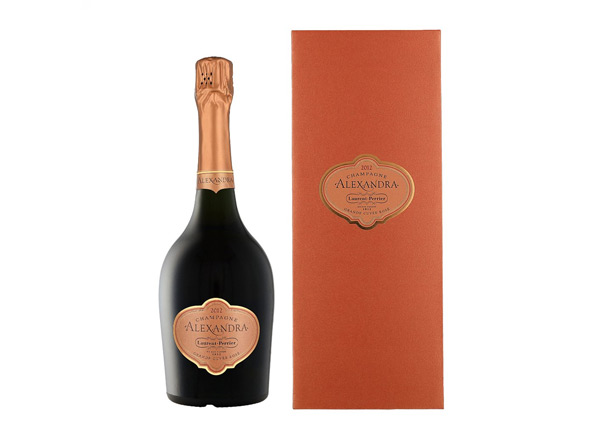 佛山Laurent Perrier回收罗兰百悦年份丰年桃红香槟礼盒装起泡酒