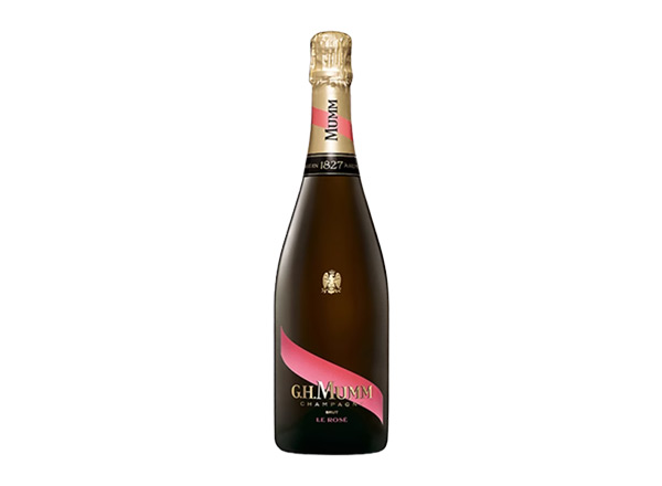 佛山回收玛姆红带风尚版桃红香槟起泡酒 G.H. Mumm Le Rosé Brut