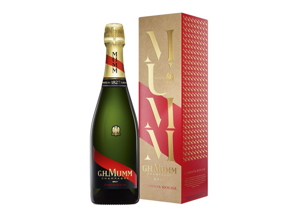 佛山玛姆香槟回收风尚版玛姆红带香槟起泡酒G.H. Mumm Cordon Rouge Brut